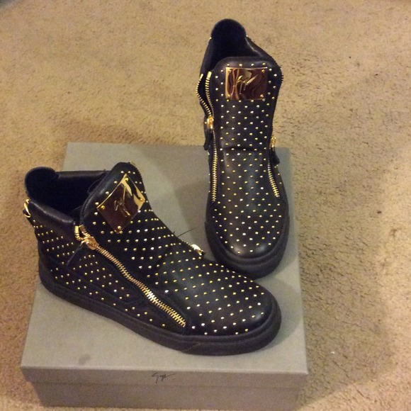 Blk/gold Guiseppe Zanotti - Picture 2 of 4