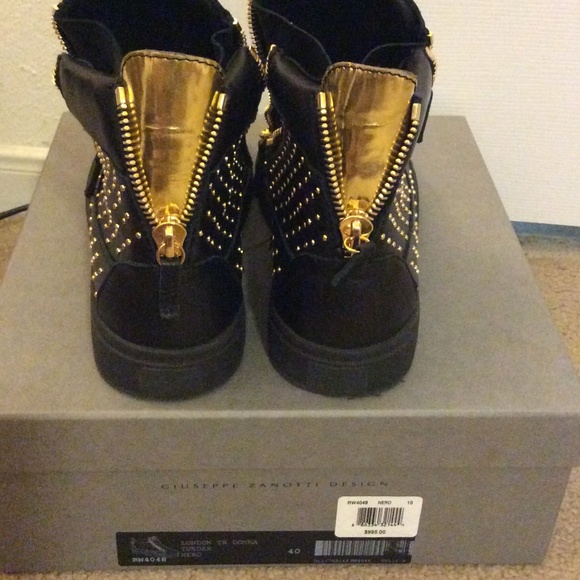 Blk/gold Guiseppe Zanotti - Picture 3 of 4