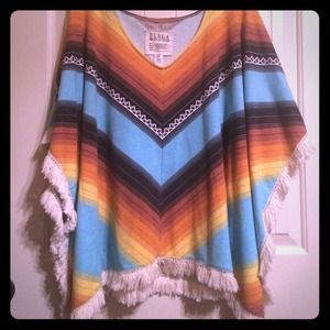 Billabong Fringe Poncho!