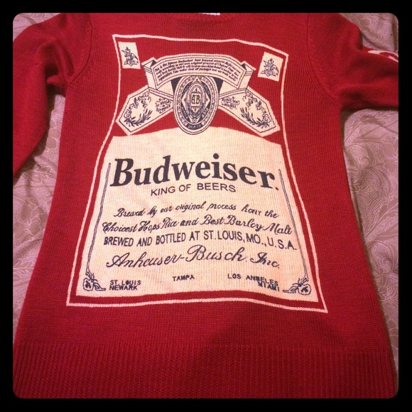 Budweiser Sweater for Urban Outfitters