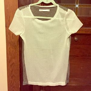 Madewell polka dot shirt