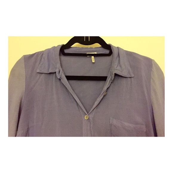 Splendid purple button up shirt! - Picture 2 of 2