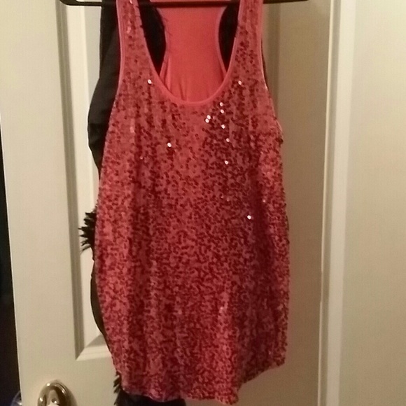 Express glitter top