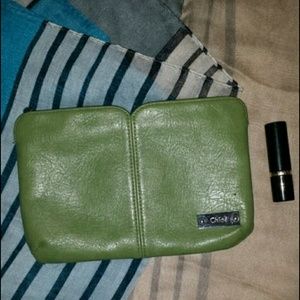 Swap welcome** cute green leather Chloe clutch