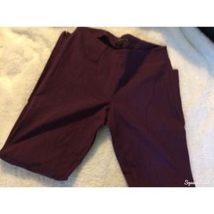 Burgundy Trousers