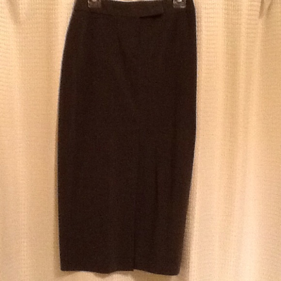 Long grey skirt