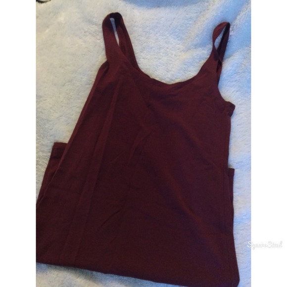 Burgundy Bodycon Dress