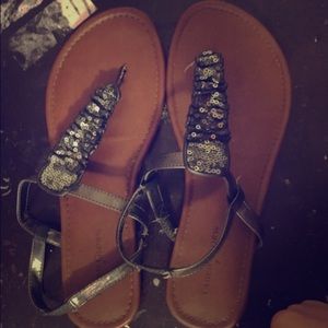 Cute sparkle sandals
