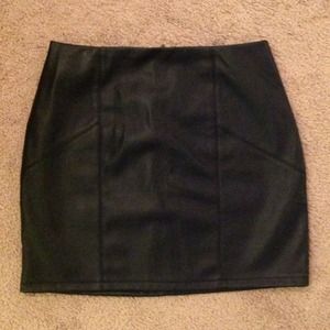 New with tags - ASOS FAUX LEATHER SKIRT