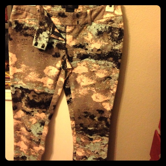 Multi colored dress pants