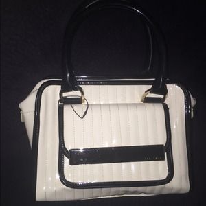 Ted Baker black and white purse!