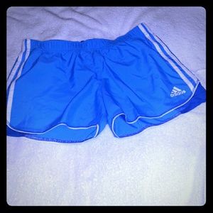 Sky blue Adidas shorts