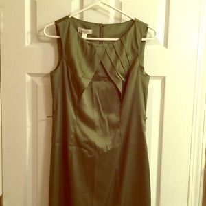 Moss green dress