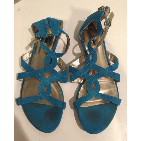 Blue Sandals