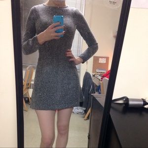 H&M Herringbone Pattern Dress with Pockets