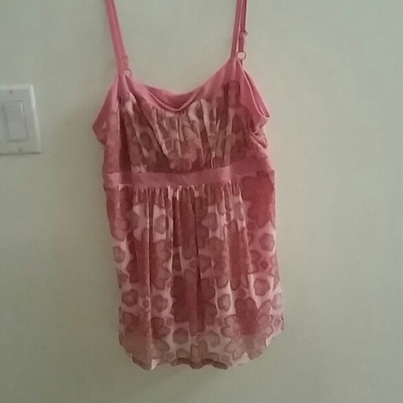 Pink tank top