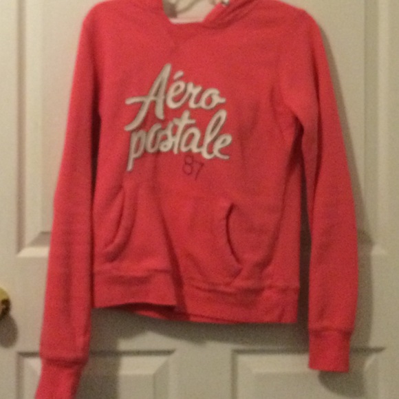 Pink/coral aero hoodie