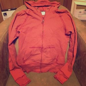 Faded Red/Rust Aeropostale Hoodie Sz XS