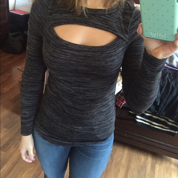 Juicy couture cutout shirt