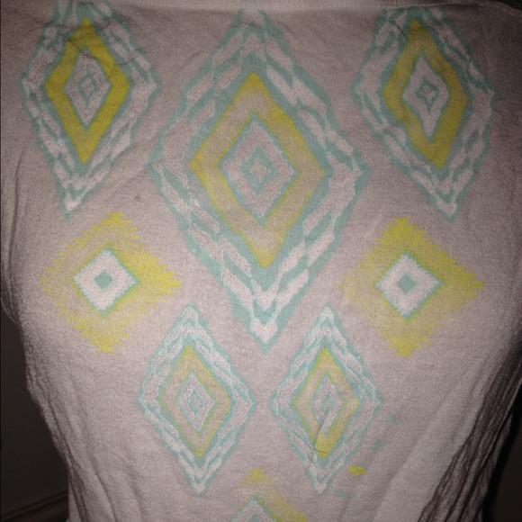 Pacsun Grey Lace Top - Picture 2 of 4