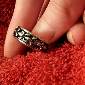 Sterling Silver Antique Finish Ring