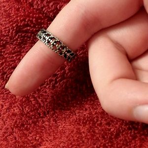 ✅🔓 Sterling Silver Antique Finish Medi Ring 🔓✅