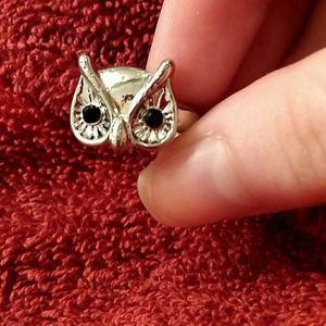 ✅🔓🔗 Owl Sterling Silver Ring 🔗🔓✅