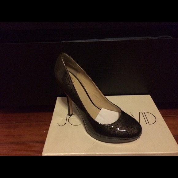 Cobra patent leather Joan&David Heels - Picture 3 of 4