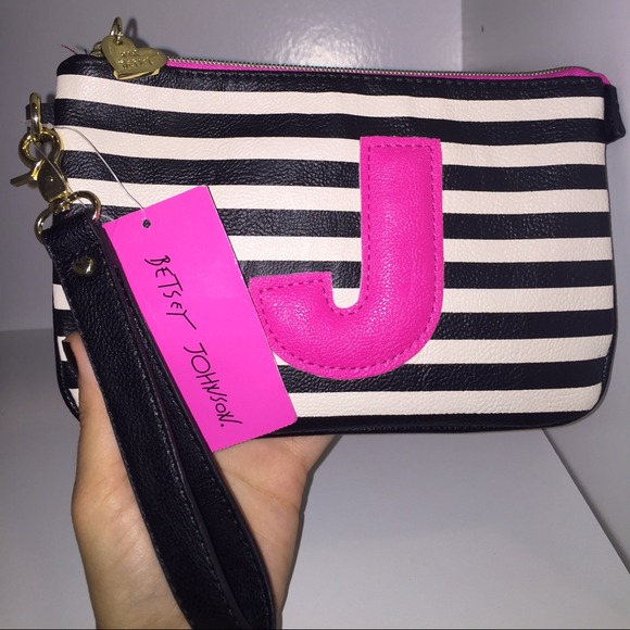 Betsy Johnson wristlet/clutch