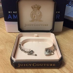 Juicy Couture Charm Bracelet in Silver!