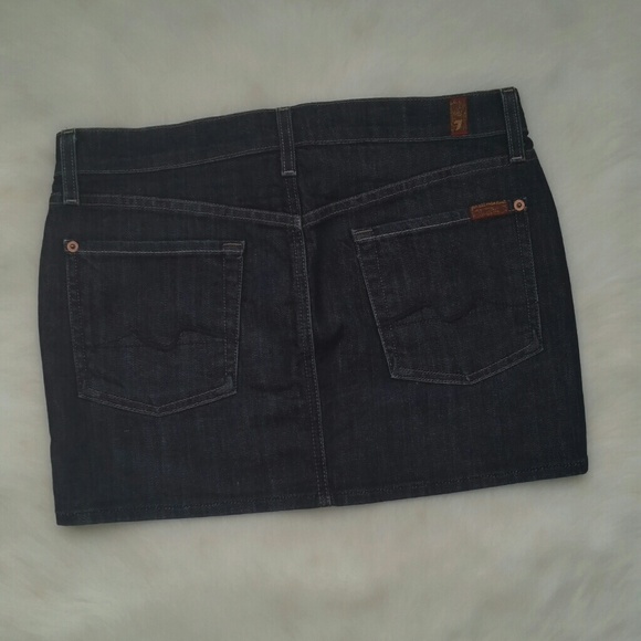 🔴$12 FINAL✖️ 7 for all Mankind 'Roxy' Mini Skirt - Picture 3 of 3