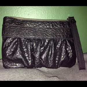 Black Vera Wang Wristlet
