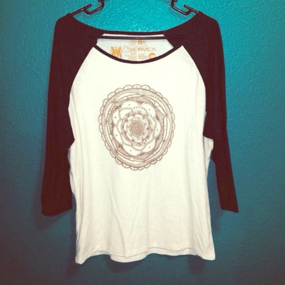 RVCA Raglan Tee