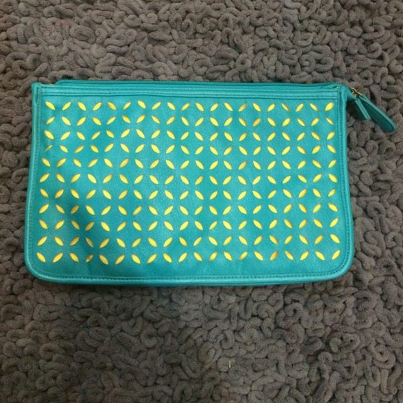 Bohemian clutch