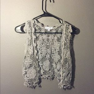 Cotton on lace cover up