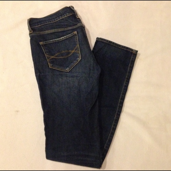 Abercrombie and Fitch dark wash bootcut jeans