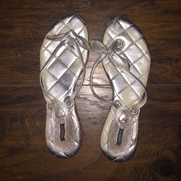 Beautiful Silver Schutz shoes