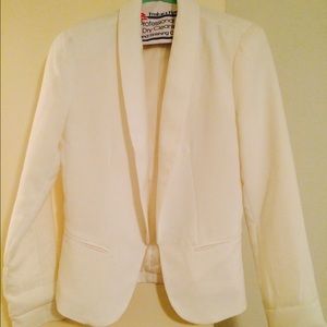 Forever 21 white blazer