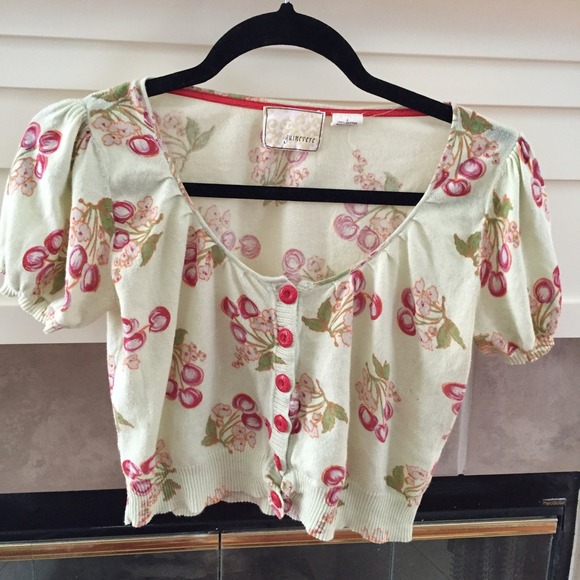 Little lime green crop sweater - Picture 2 of 4