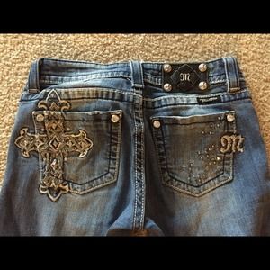 Size 25 bootcut miss Me's