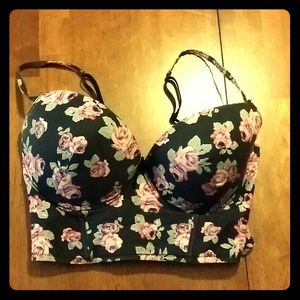 Floral bustier ????