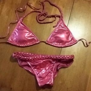 Shiny Pink Bikini