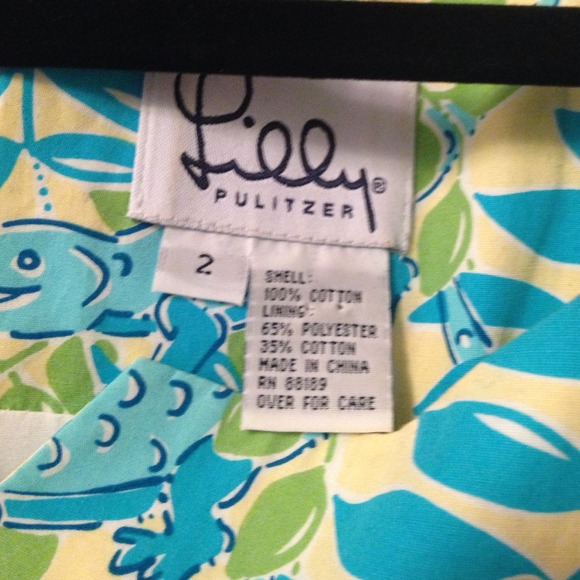 NWOT Lilly Pulitzer alligator (crocodile?) dress - Picture 2 of 2