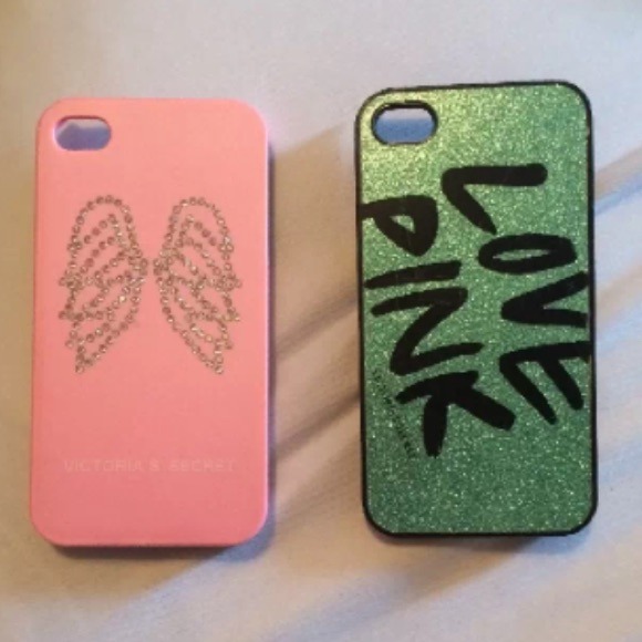 iPhone 4 VS pink cases