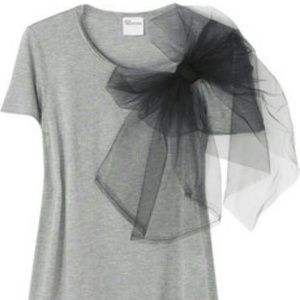 RED Valentino Bow Detail Jersey Tee