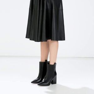Cowboy Heeled Shoes Zara Cowboy Heeled Shoes Zara