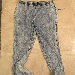 NWOT Acid Wash Joggers