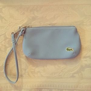 Lacoste Light Blue Wristlet