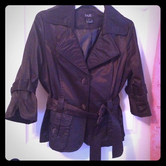 Brown Talie fitted jacket brand new never worn