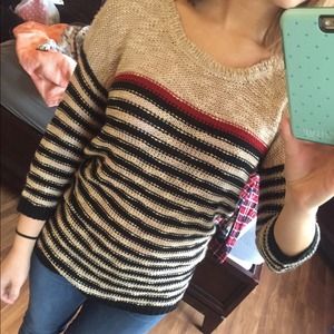 NWOT Striped sweater